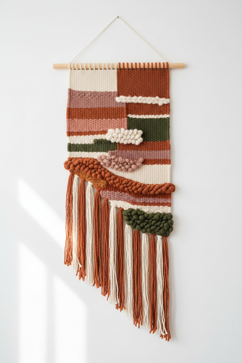 Boho Woven Textile